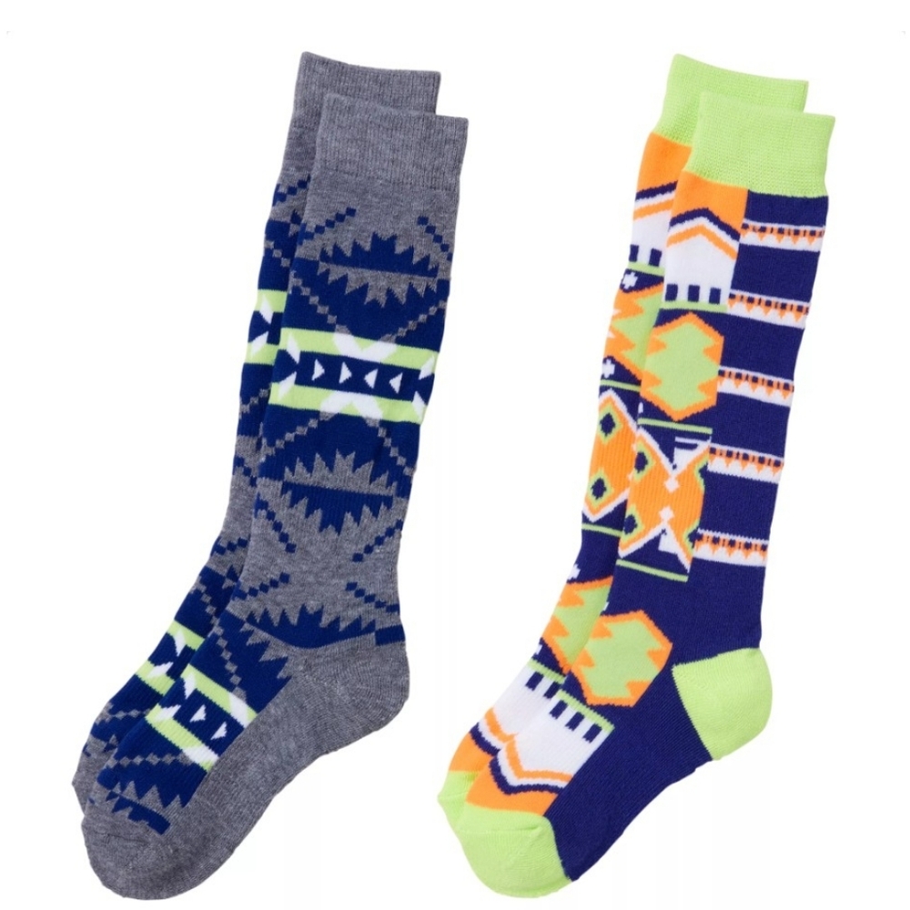 Northeast Outfitters Youth Snow Sport Knee Socks – 4 Pairs - Picture 3 of 5